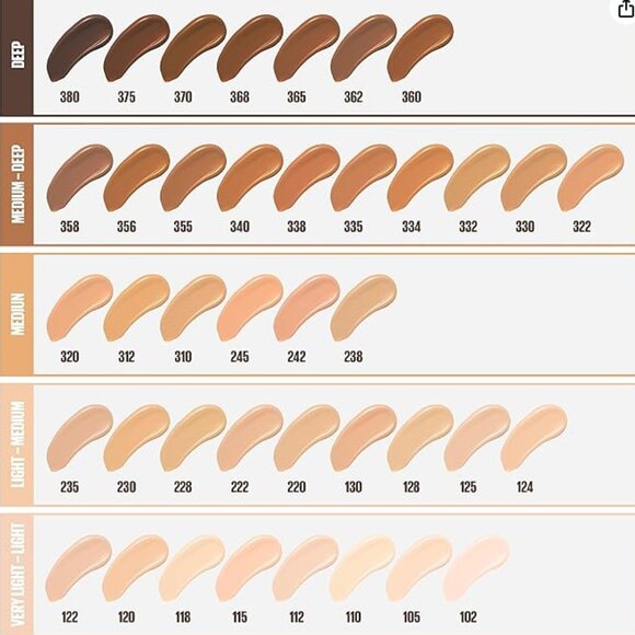 Maybelline Fit Me Matte 362 Truffle + Poreless Foundation Bundle - Picture 7 of 7